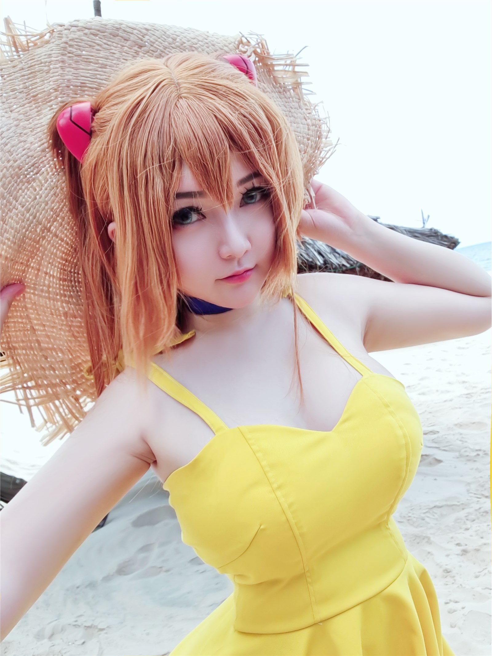 Potato Godzilla NO.060 Asuka Yellow Dress(20)